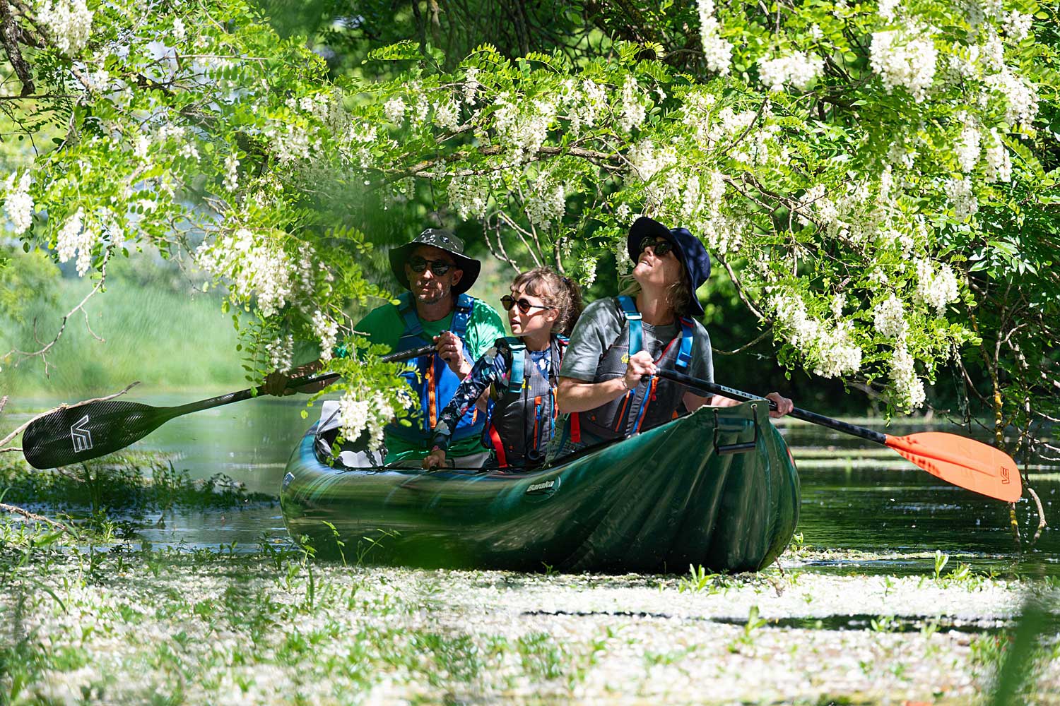 Canoe BARAKA | Dark green