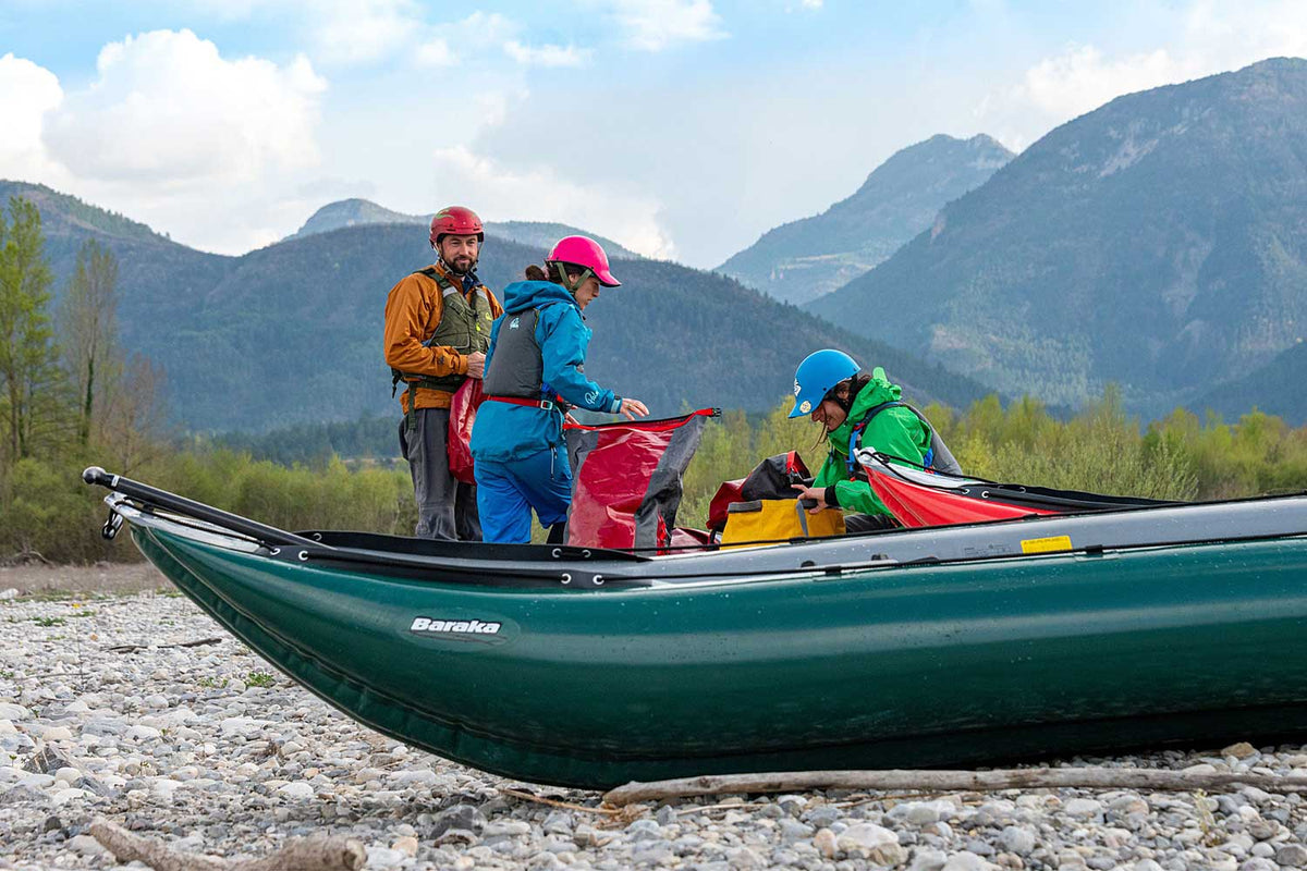 Canoe BARAKA | Dark green mood