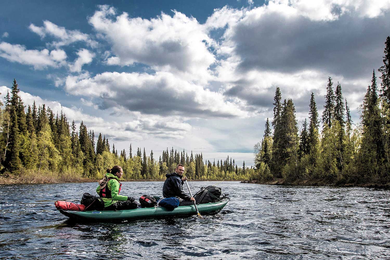 PALAVA Canoe | Dark green