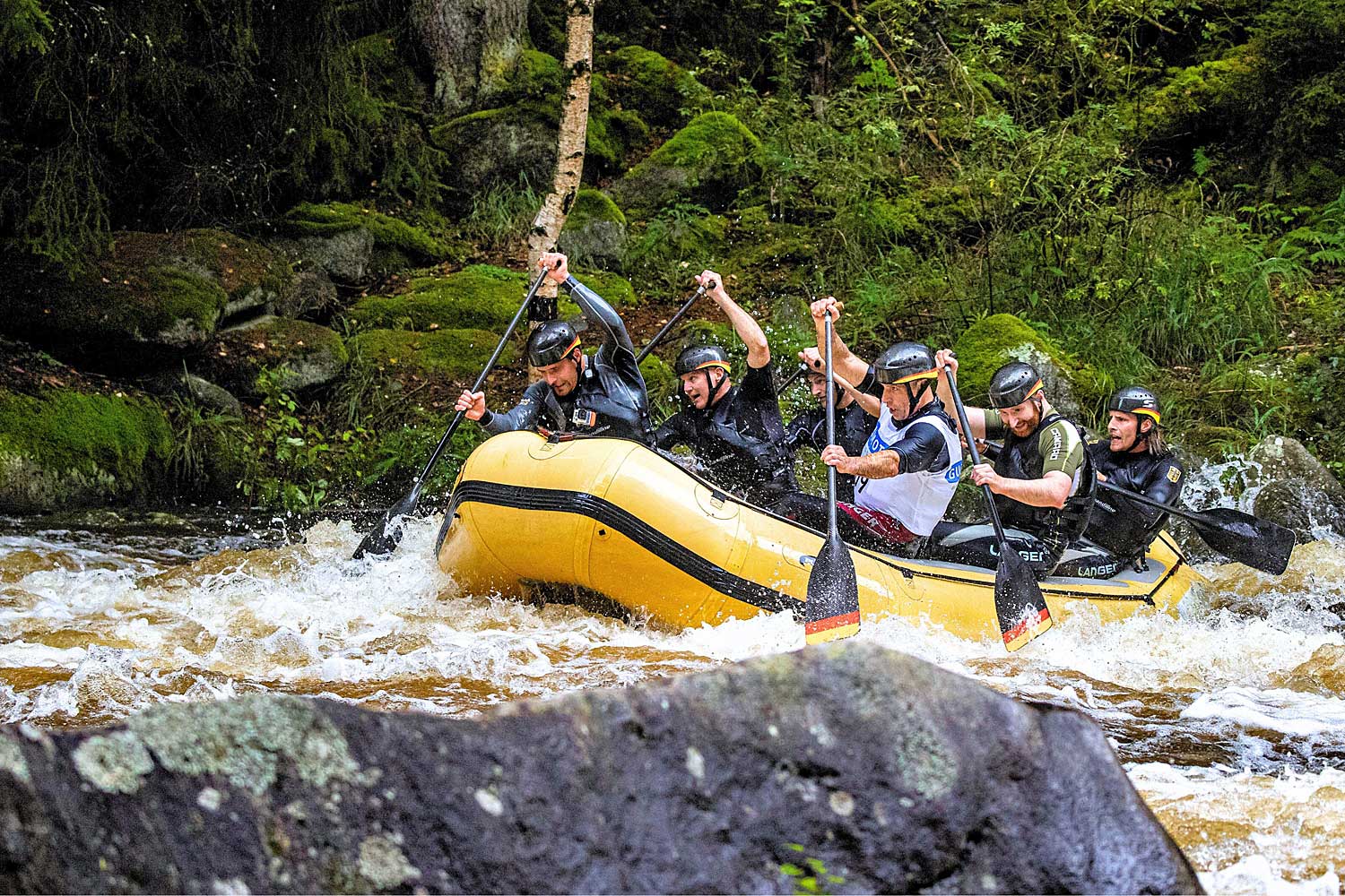 PULSAR 420 Raft Double-sided Nitrilon | Yellow