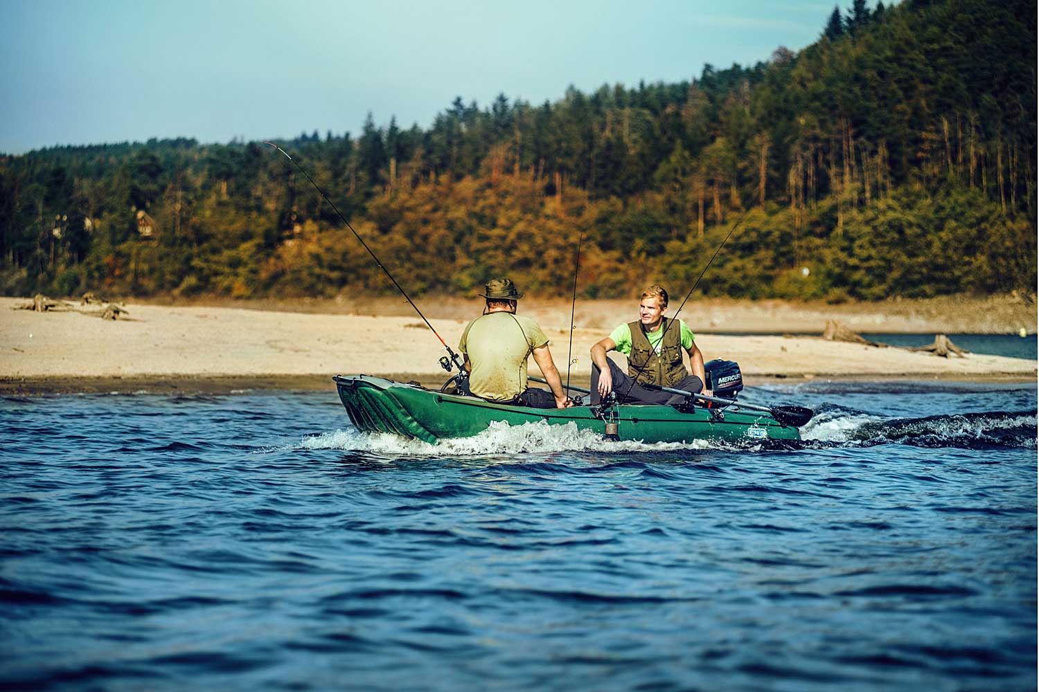 ALFONSO Fishing Boat | Dark Green