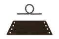 Sitzfläche Scout | Holz mit Seil | 520/450x200x12 mm